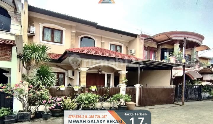 Rumah Strategis Luas Bata Merah Jl Lebar Galaxy Bekasi Tol LRT
