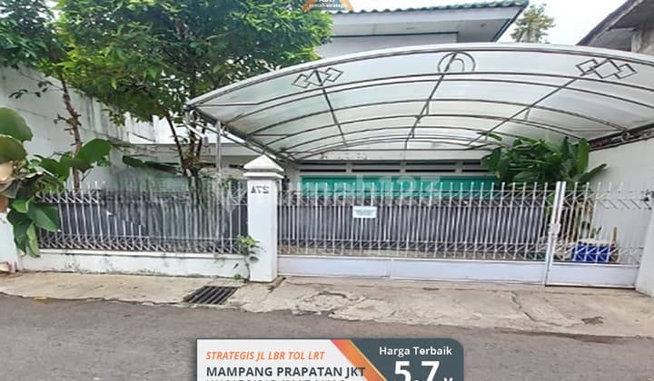 NJOP Dijual Rumah Strategis Luas Mampang Prapatan Jakarta Selatan