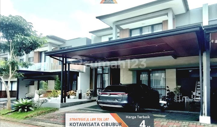Fulfurn Cluster Strategis Mewah Luas Lgkp Kota Wisata Cibubur Tol