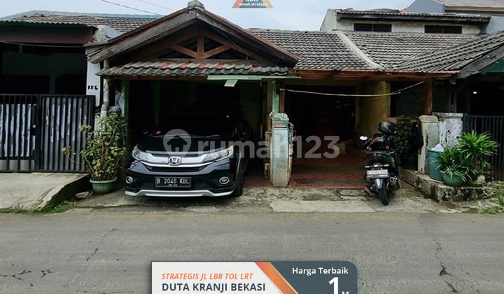 Hitung Tanah Luas Strategis Jl Lbr Duta Kranji Bekasi Stasiun Tol