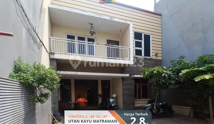 Turun Harga Stratgis Mewah Luas Jl Lbr Utan Kayu Matraman Jakarta