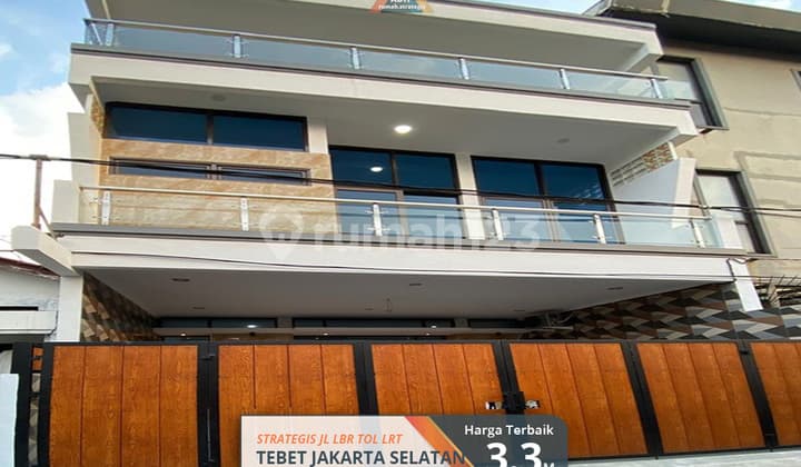 Ready 3Lt Rumah Mewah Strtgis Modern Jl Lbr Tebet Jakarta Selatan