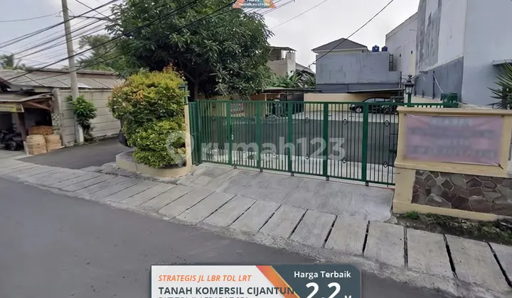 Commercial Land for Sale, Large and Strategic, Jl Raya Cijantung, East Jakarta