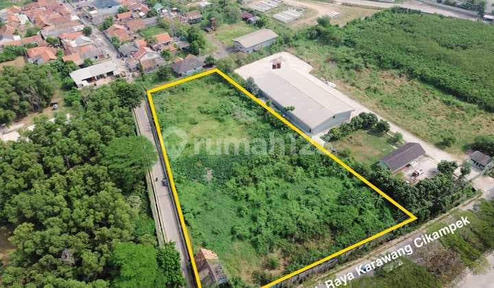 Land for Sale on the Side of Dawuan Main Road