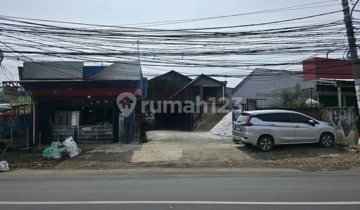Tanah Bangunan Kaliabang Bekasi Murah Pinggir Jalan Bagus