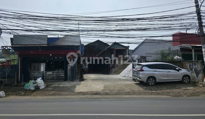 Tanah Bangunan Kaliabang Bekasi Murah Pinggir Jalan Bagus