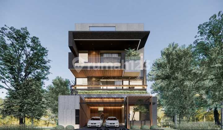 FOR SALE LUXURY HOUSE IN KATRI INDAH PIK 12x25m² 3+1BR 4 FLOORS