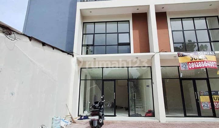 Dijual Ruko Raden Saleh Karang Tengah Tangerang LB 354 SHM 3.5 Lantai Strategis