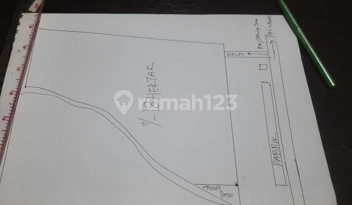 Tanah Beji Pasuruan, lebar 15m2 Luas Polll