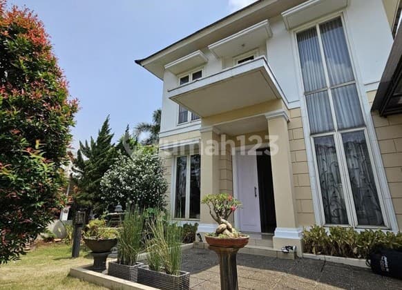 Super Murah. Serpong Tangsel. Rumah Hook, Mewah 2Lt, Bebas Banjir