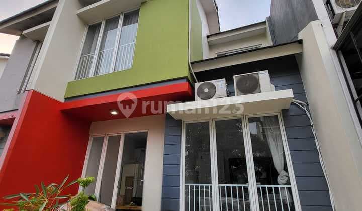 Rumah Minimalis 2 Lantai Dalam Cluster Graha Raya