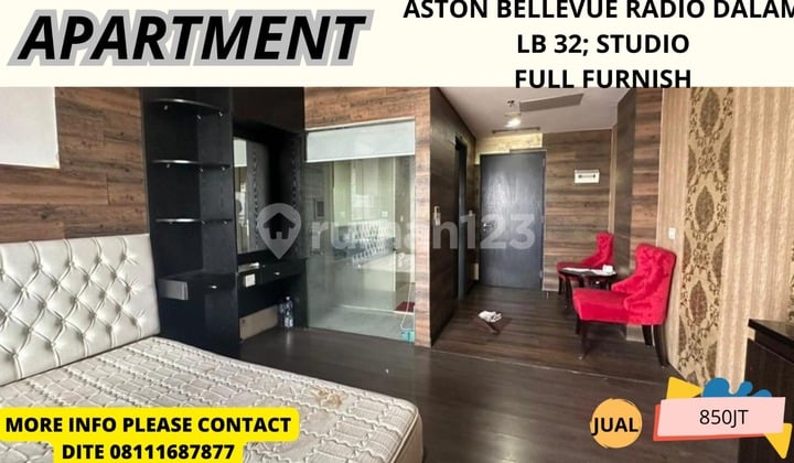 Apartemen Aston Bellevue Radio dalam, Kebayoran baru, Jakarta Selatan