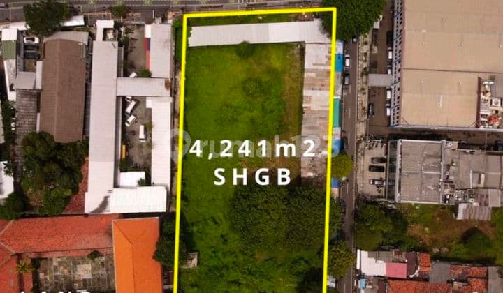 Tanah Padat Strategis Di Senen Jkt Pusat