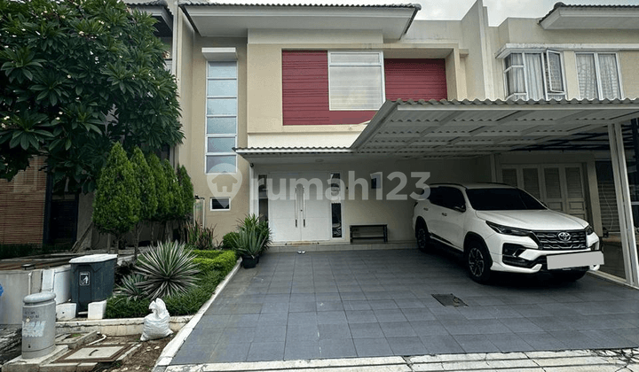 Rumah Semi Furnished Super Cakep Serenade Lake Gading Serpong - Harga Nego !!
