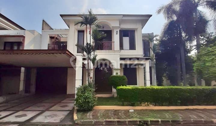 Rumah Hoek Dalam Cluster Eksklusif Jl Merpati Raya Ciputat