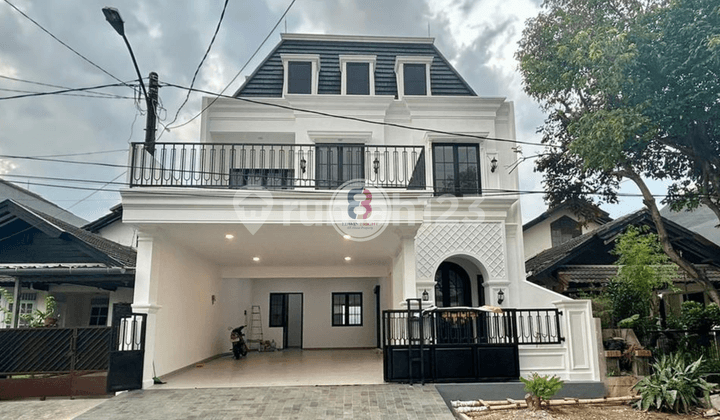 Rumah Brand New American Classic di Bintaro Jaya Sektor 3 Siap Huni