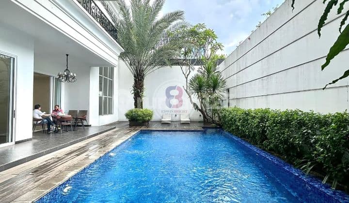 Rumah Mewah American Classic di Pondok Indah Jakarta Selatan