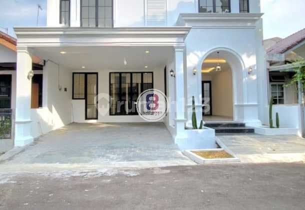 Rumah Brand New American Classic di Bintaro Jaya Sektor 9 Siap Huni