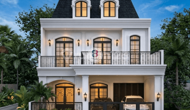 Brand New American Classic House in Bintaro Jaya Sector 3 Near South Jakarta