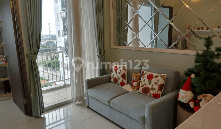 Apartemen Metro Garden, 2 BR, Furnished, Bagus, Murah, Dekat Tol Karang Tengah