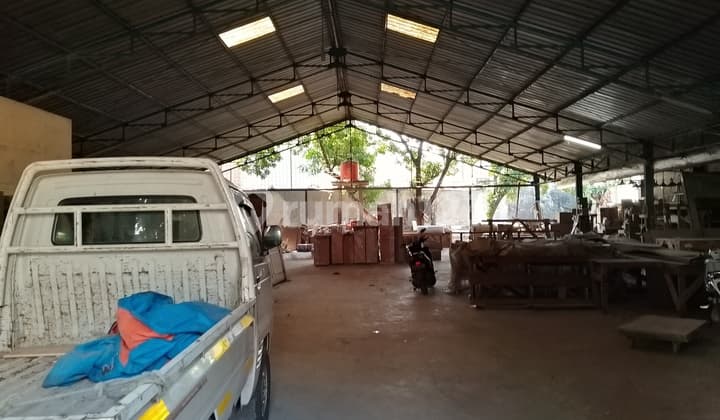 Dijual Gudang di Cipondoh, Tangerang, Jalan Raya, Akses Container 20 ft, Kantor, Mess Karyawan