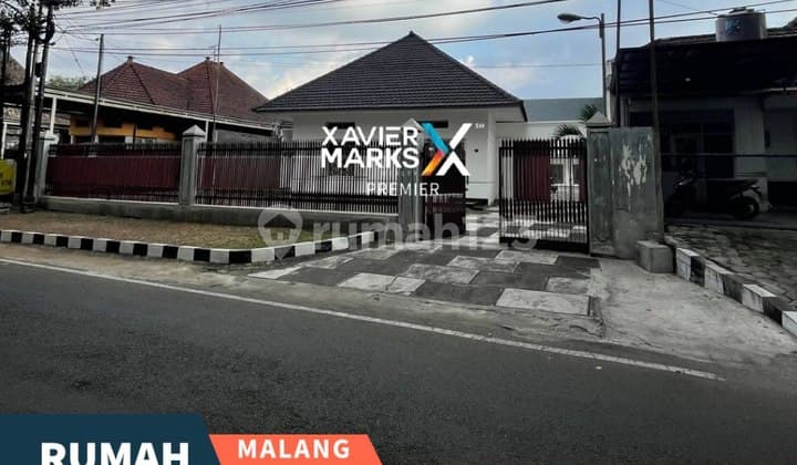 Rumah Luas Strategis di Ijen Klojen Malang Bisa Untuk Kantor