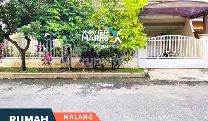Rumah Klasik Terawat Dekat Suhat di Candi Candi Lowokwaru Malang
