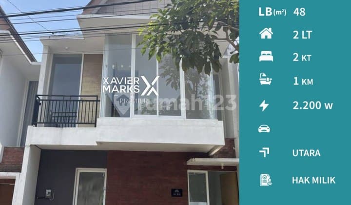 Rumah 2 Lt dekat Banyak Kampus di Merjosari Lowokwaru Malang