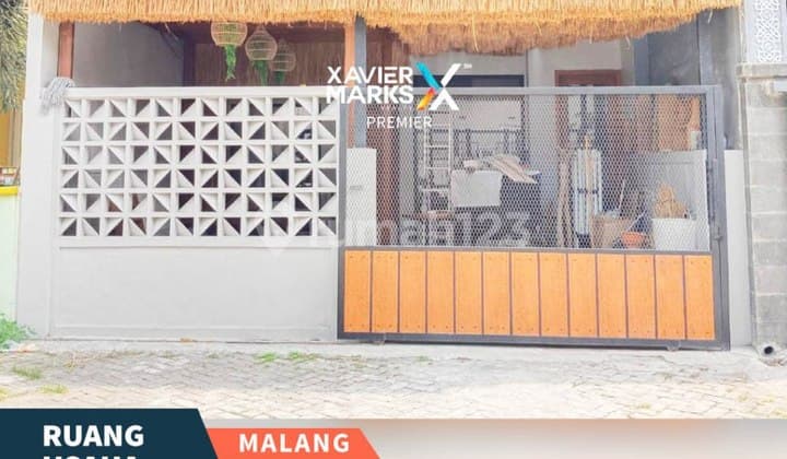 Dijual Ruang Usaha 1 LT di Merjosari Malang Furnished Ex Caffe