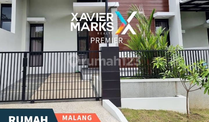 Rumah Minimalis Daerah Aman Dekat Exit Tol di Sawojajar Malang