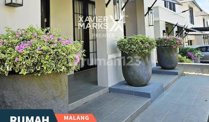 Dijual Rumah Mewah Citraland Puncak Tidar Malang Furnished Modern