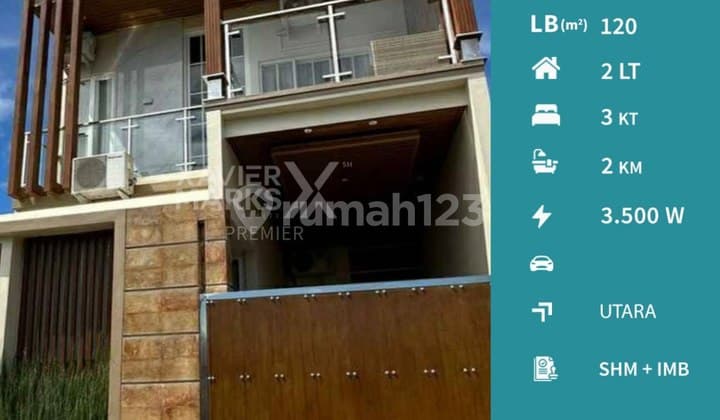 Dijual Rumah Konsep Villa di Bumi Ketapang Sukun Malang Furnished