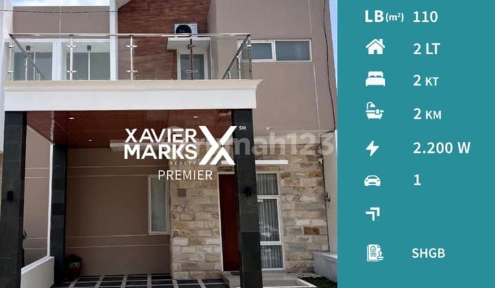 Dijual Villa Cantik Full Furnished Dekat Wisata di Kota Batu