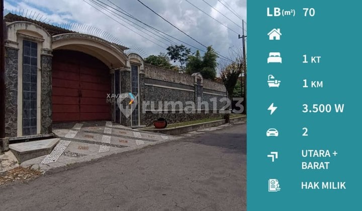 Dijual Tanah Kavling Bonus Rumah Row Jalan Lebar di Dieng Malang