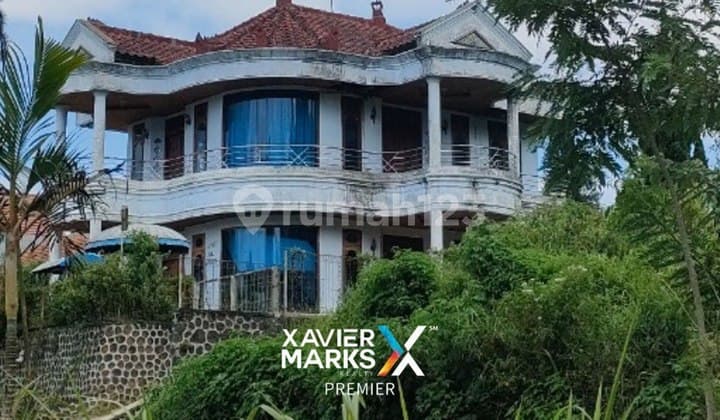 V1 Dijual Villa 2 Lantai View Gunung di Kawasan Panderman Hill Batu