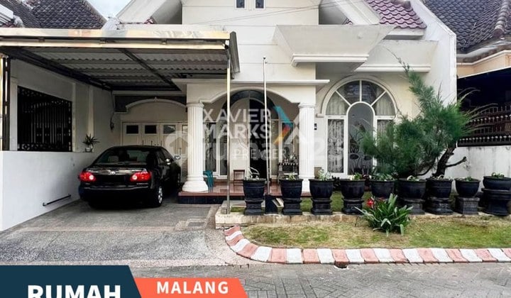 Rumah Terawat di Private Cluster Bunga bunga Dekat Suhat Malang