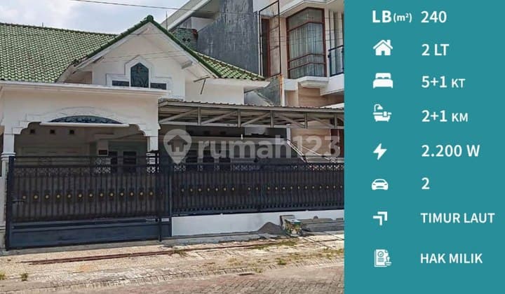 Dijual Rumah di Blok Depan Araya Blimbing Malang Siap Huni