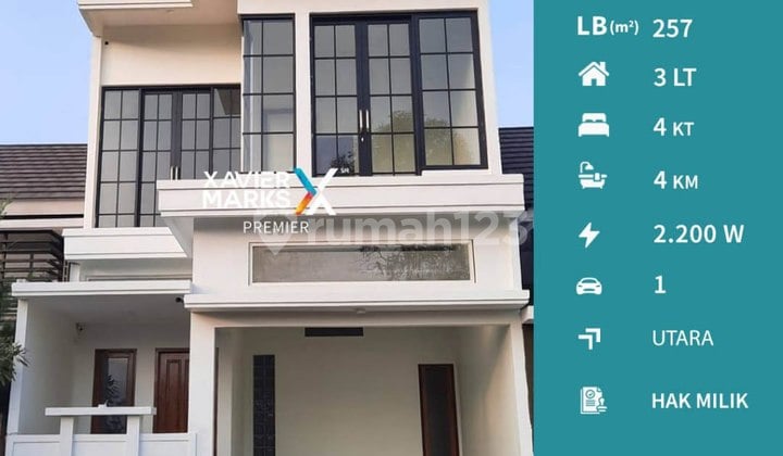 Dijual Rumah Baru Siap Huni di Cemorokandang Malang Aman 24/7