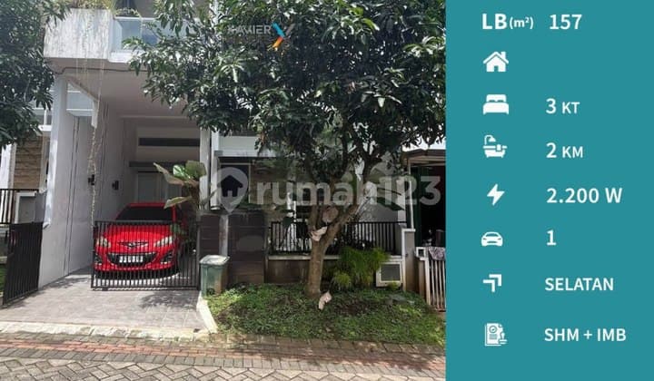 Rumah Modern Semi Furnish di Austinville Dieng Malang Siap Huni