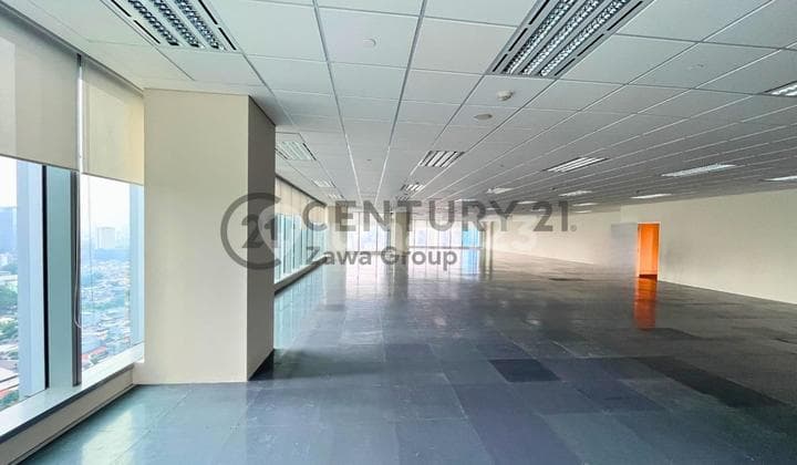 Disewakan Ruang Kantor Kondisi Bared Luas Bervariasi di Sudirman Area Semanggi.
