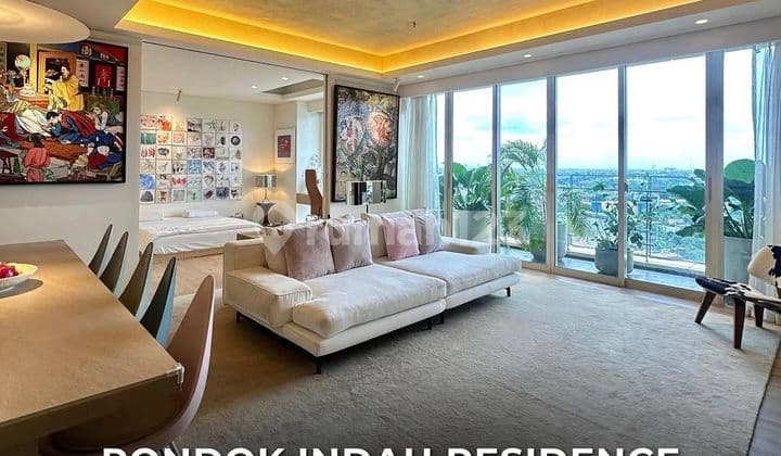 Apartemen 2Br Mewah Siap Huni Semi Furnished Akses Langsung ke Pondok Indah Mall 3