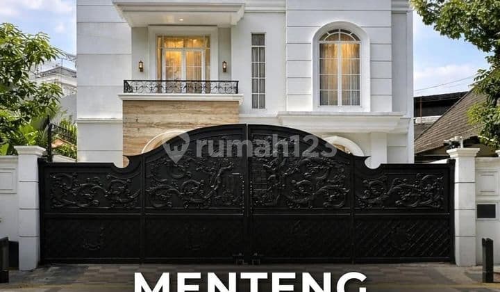 Luxury Modern Classic Design House Ready to Live In Fully Furnished in Prime Ring 1 Area Menteng Central Jakarta