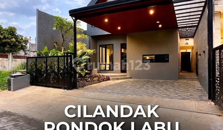Rumah Bagus Brand New Desain Modern Minimalist Siap Huni di Cilandak Pondok Labu