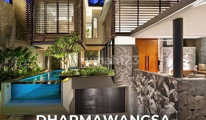 Rumah Super Mewah Desain Modern Tropis Karya Arsitek Ternama Siap Huni di Prime Area Kebayoran Baru