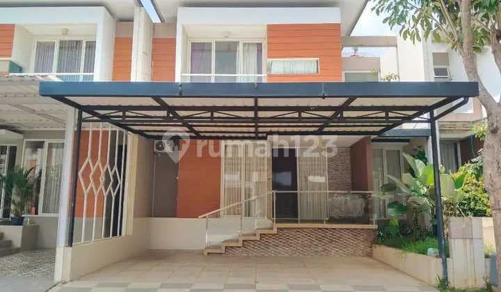 Semi Furnished Rumah Ivy park Citraland BSB (cluster depan danau)