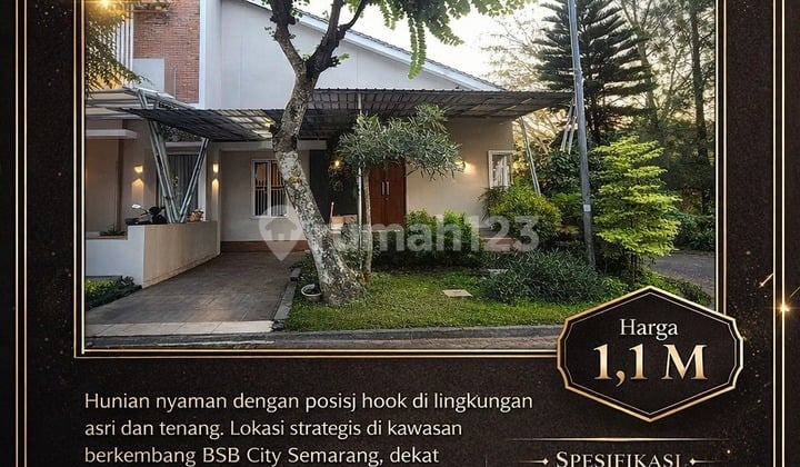 Murah Hook LT 143M2 Graha Taman Pelangi Bsb City