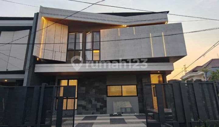 Rumah Hook Baru Cantik Minimalis Strategis di Manyar Surabaya