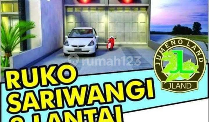 RUKO BARU READY STOK KPR SARIWANGI BANDUNG UTARA