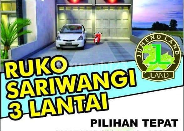 JUAL RUKO SARIWANGI SIAP HUNI BANDUNG UTARA KPR