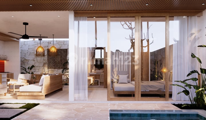Villa Ready On April At Canggu And Semi Furnished, 3 Unit Left